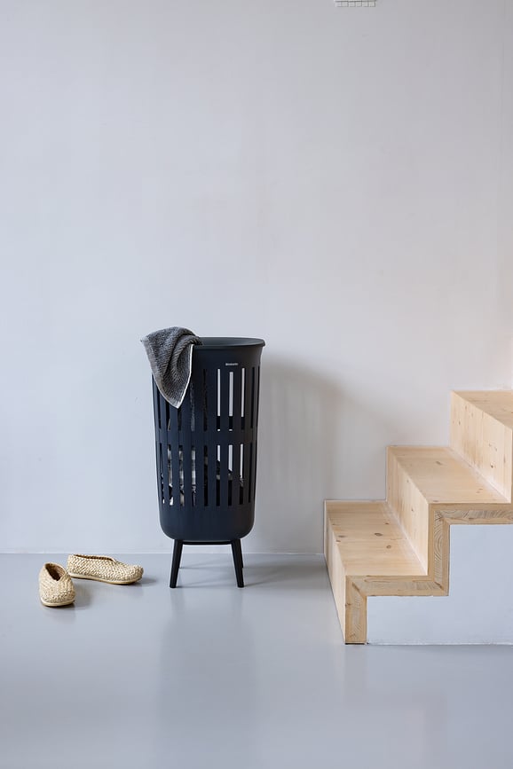 Panier à linge Collect-It Hi 55 l, noir