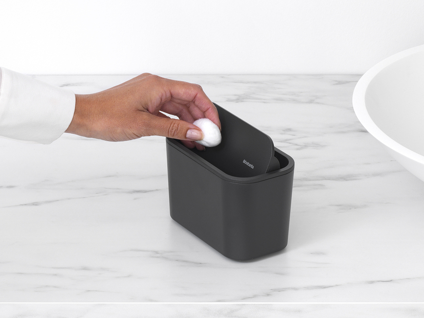 Cubo de Basura de Baño MindSet, blanco