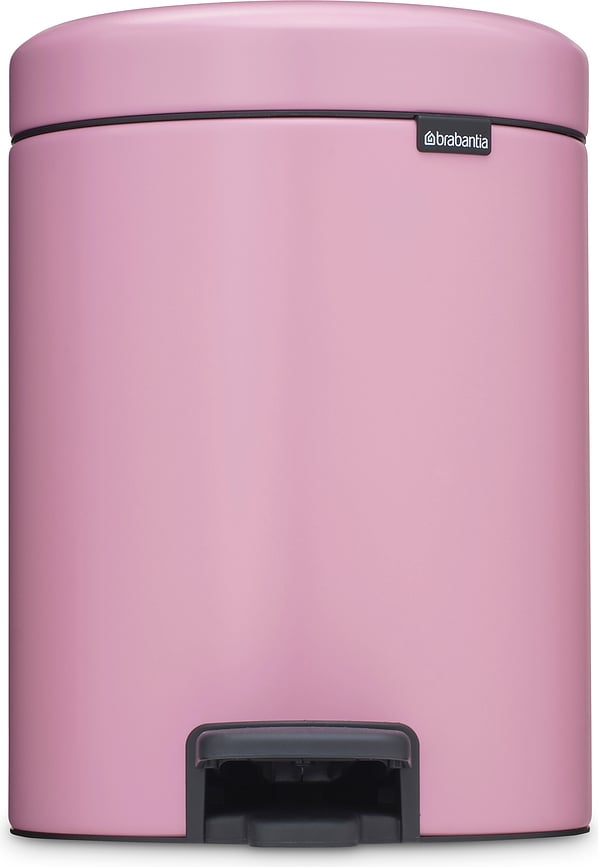 Pattumiera a pedale NewIcon 5 l, rosa
