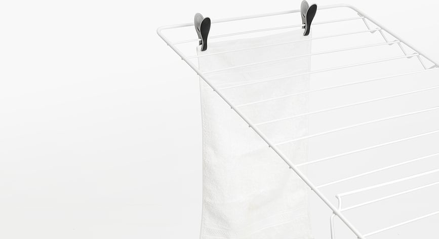 Pinzas Smart Clothes Pegs, negras y grises, 8 unidades