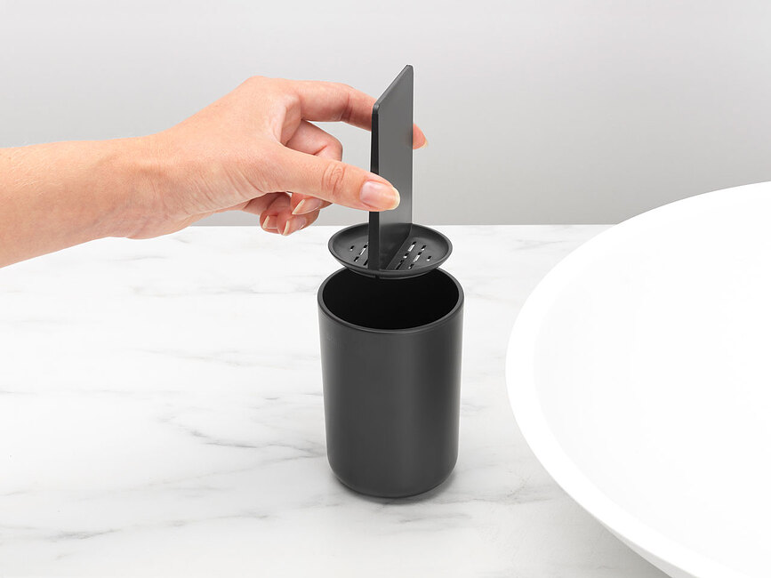 Vaso para cepillos de dientes ReNew, blanco