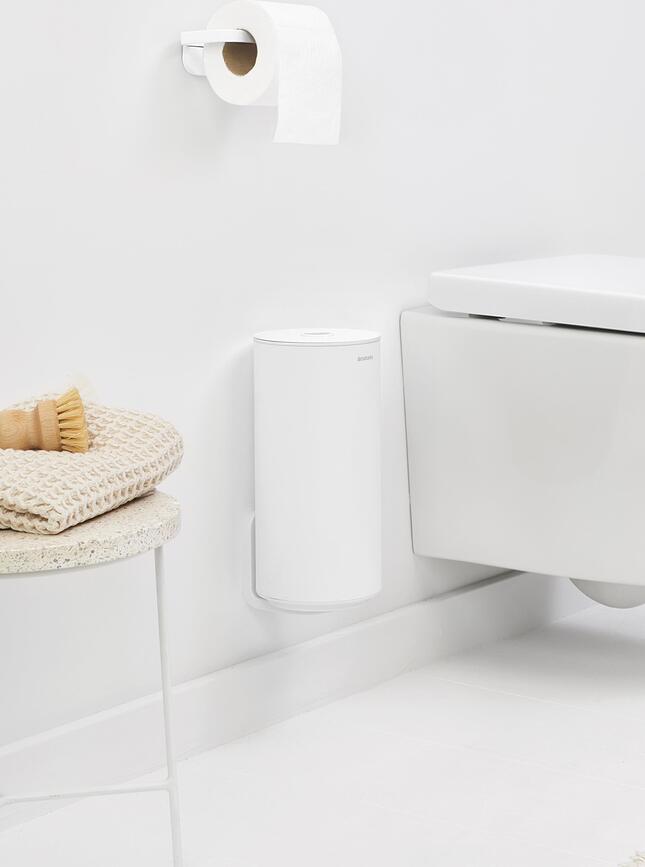 Contenedor de papel higiénico MindSet, gris oscuro