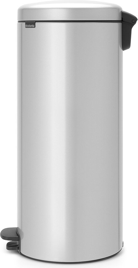 Poubelle à pédale NewIcon 30 l argentée