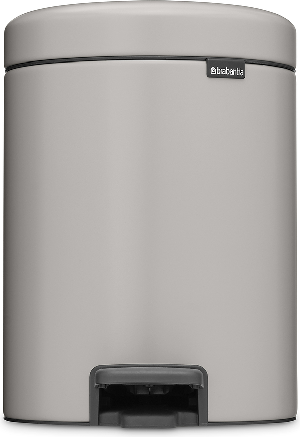 Poubelle à pédale NewIcon 5 l, argent