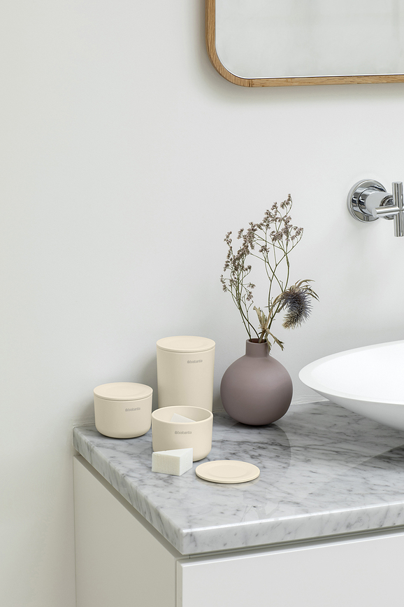 ReNew Boîtes de Rangement, blanches, Lot de 3