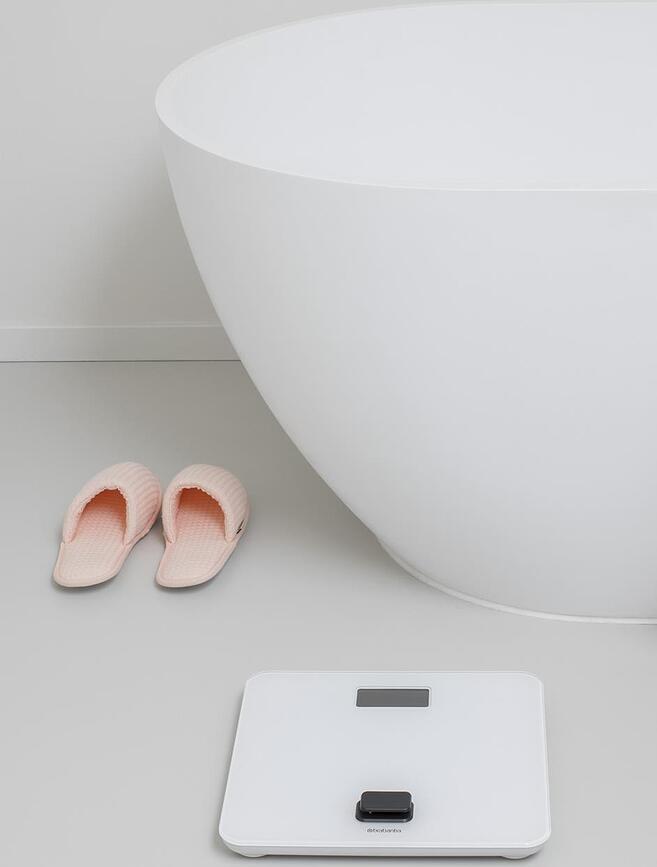 ReNew Kopalniška tehtnica brezbaterijska, temno siva