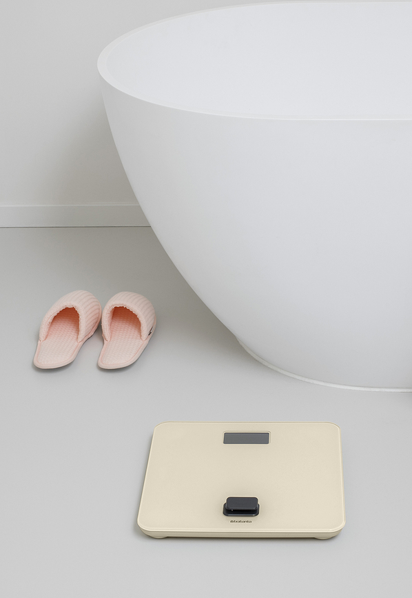 ReNew Kopalniška tehtnica brezbaterijska, temno siva