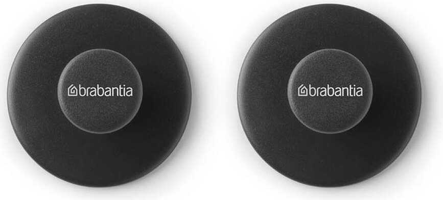 ReNew Obešalniki za brisače, beli, 2 kosa