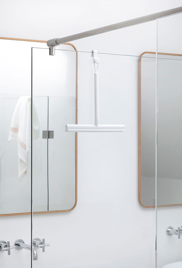 ReNew Σκούπα Ντους, ανθρακί, με λαβή