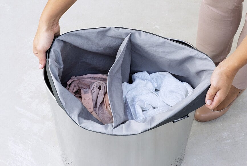 Selector Panier à Linge 55 L, noir mat