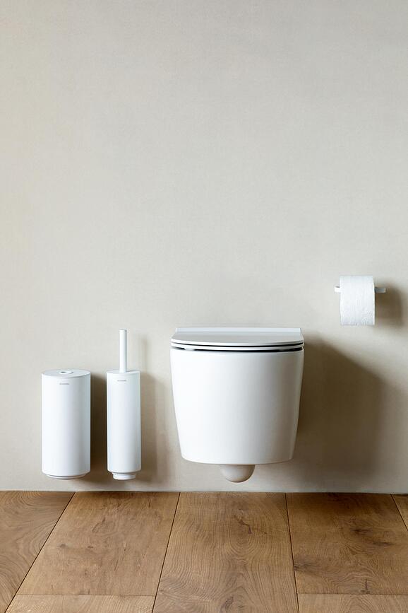 Accesorios de Baño MindSet, blancos, Set de 3 piezas