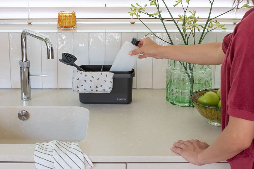 Sink Side Οργανωτής Νεροχύτη, σκούρο γκρι