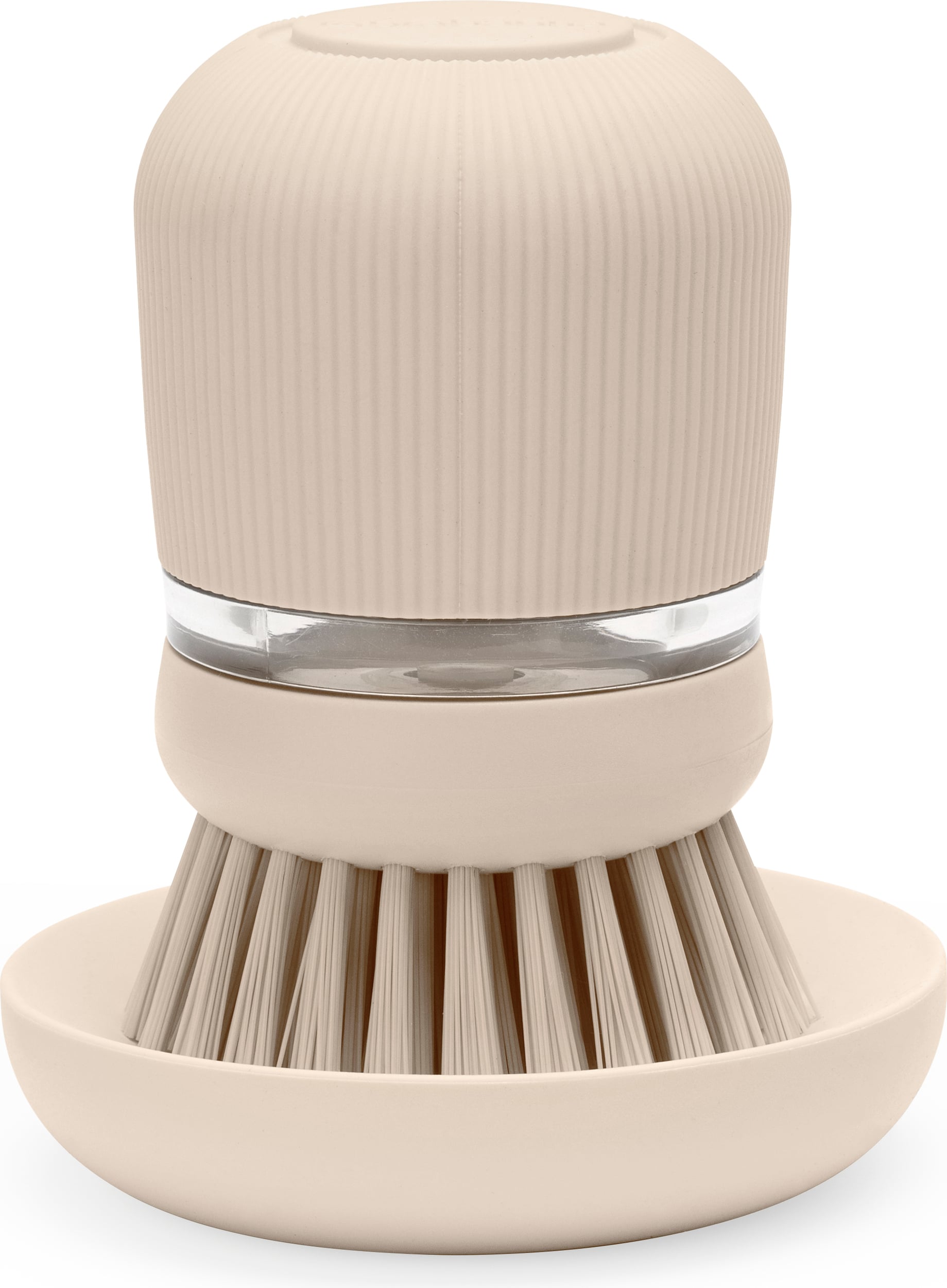 Sink Side Spülbürste mit Spender, beige