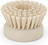 Sink Side Têtes de Rechange pour Brosse, beige, Lot de 2