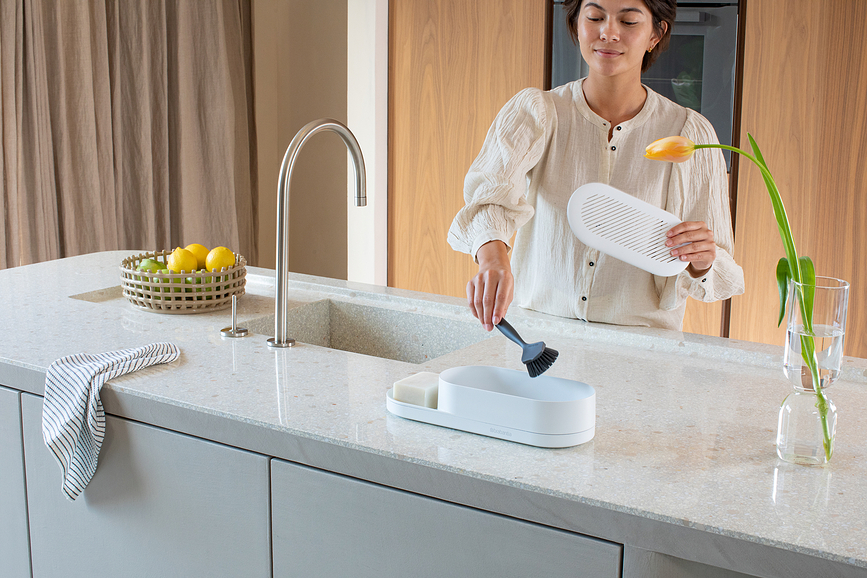 SinkStyle Organisateur pour évier, gris