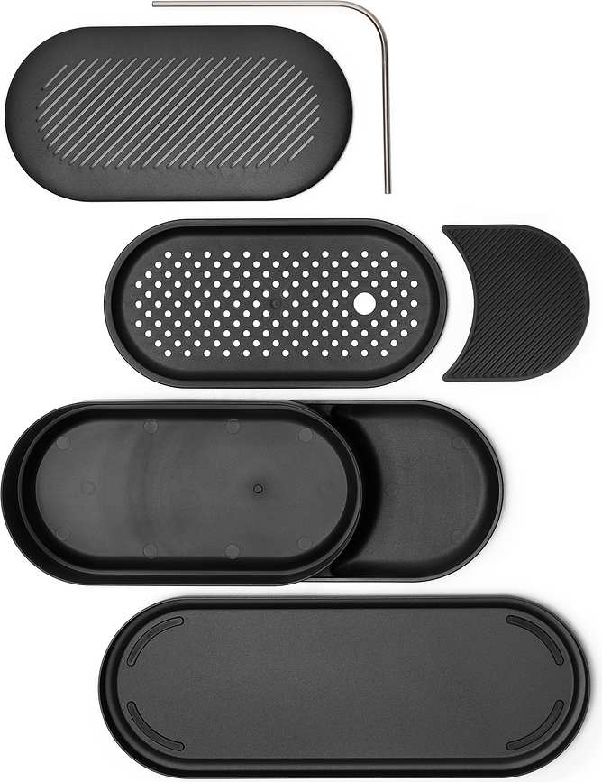 SinkStyle Organizator za sudoper sivi