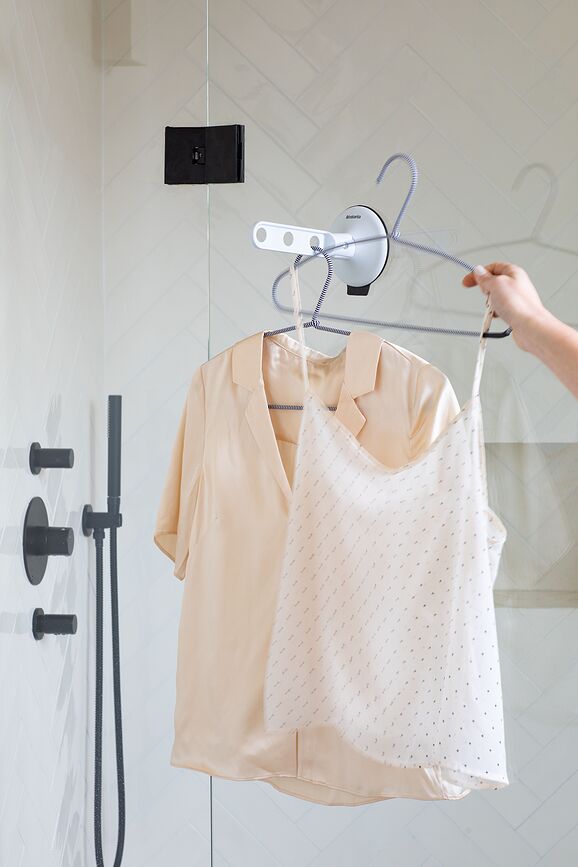 Soporte para Perchas con ventosa Brabantia, negro