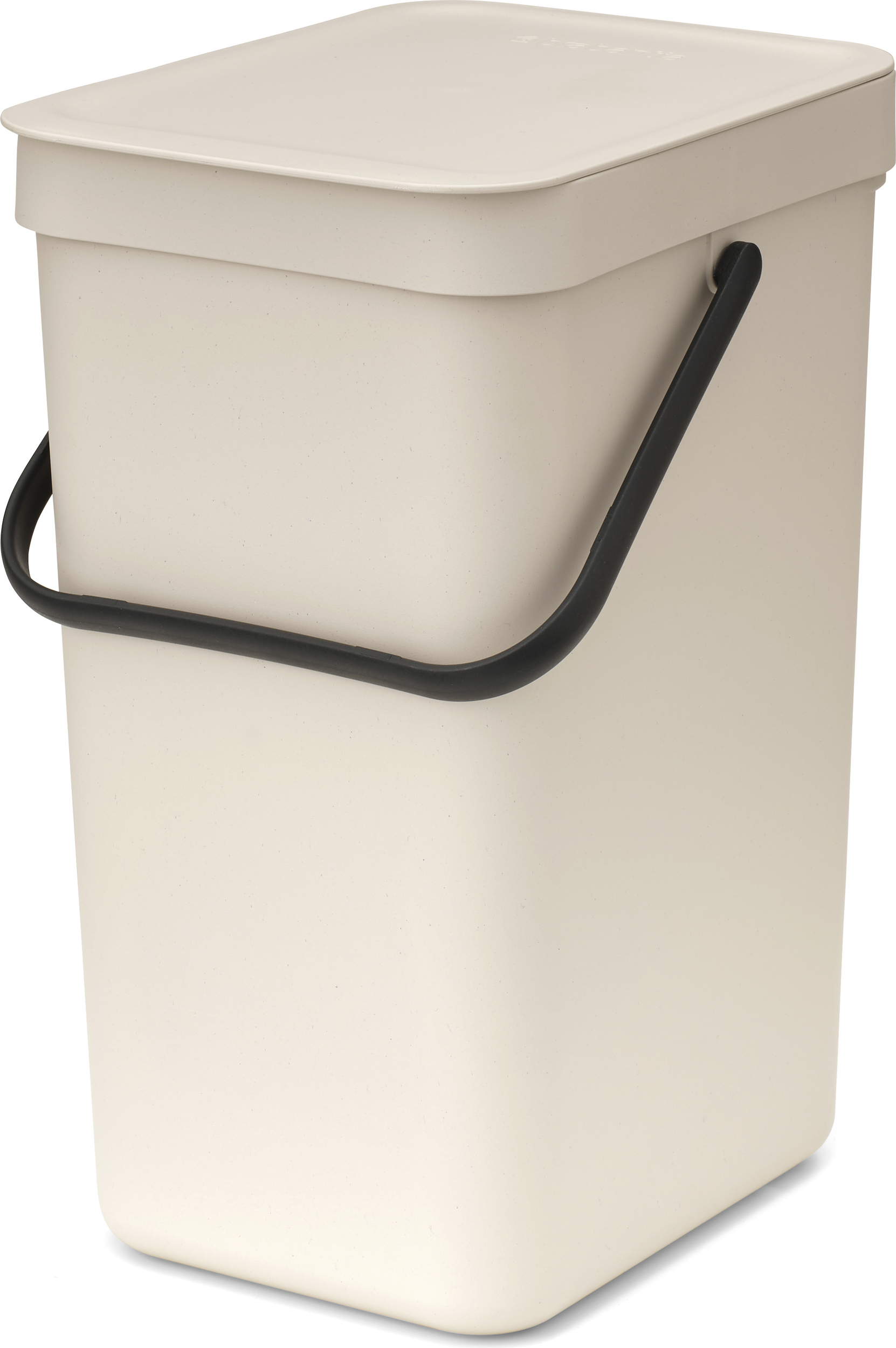 Sort & Go Abfalleimer 12 l, beige