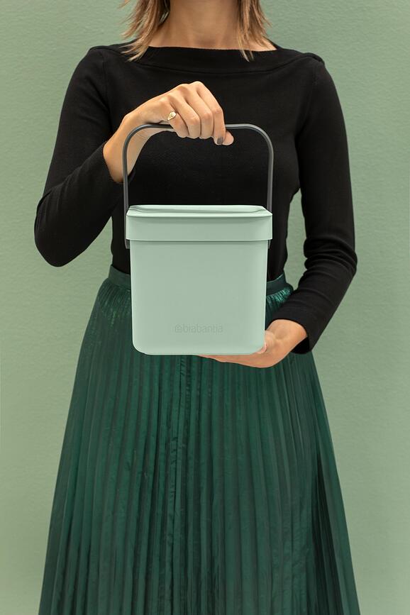 Sort & Go Κάδος Ανακύκλωσης, 3 L, ανθρακί