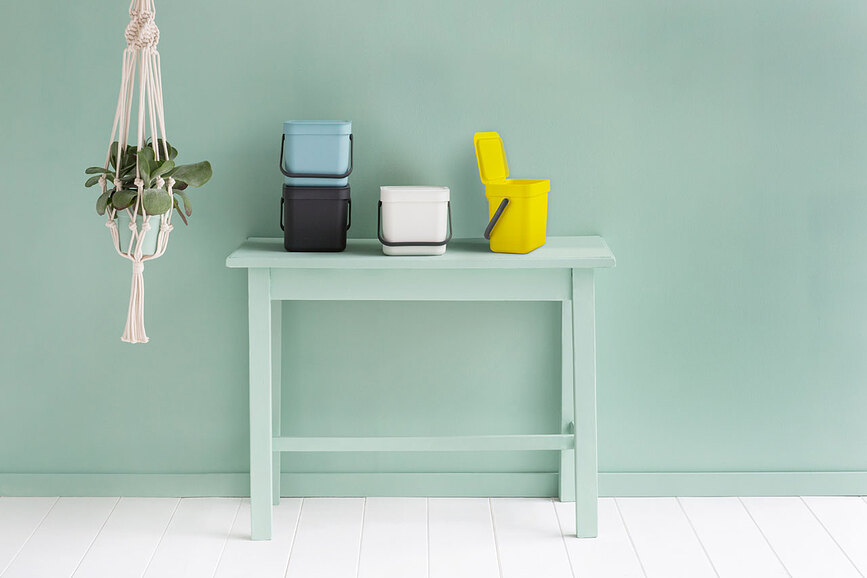 Sort & Go Κάδος Ανακύκλωσης, 3 L, ανθρακί