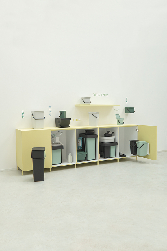 Sort & Go Κάδος Ανακύκλωσης τριπλός, για ντουλάπι