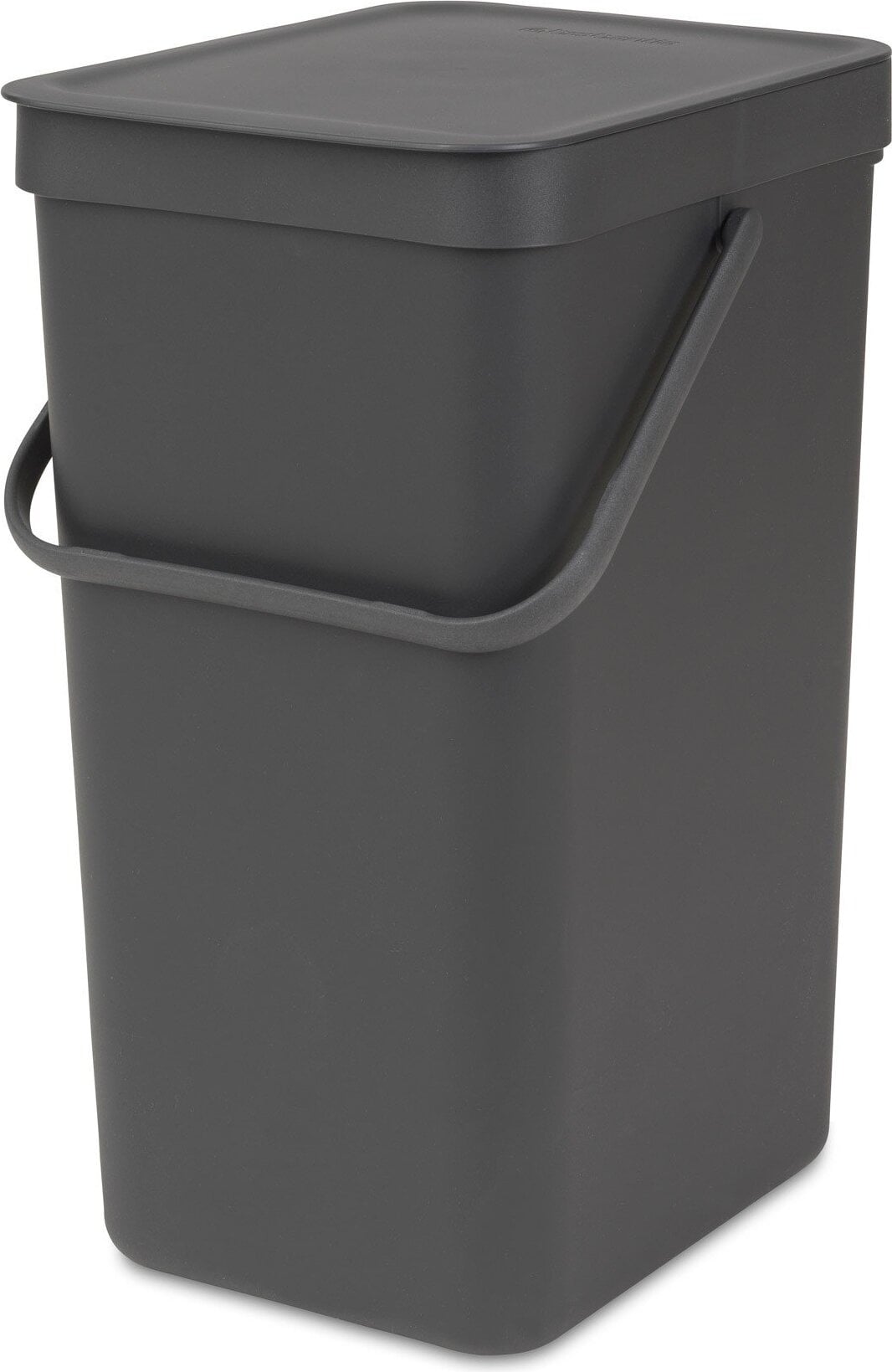 Sort & Go Korb zur Abfalltrennung 16 l grau