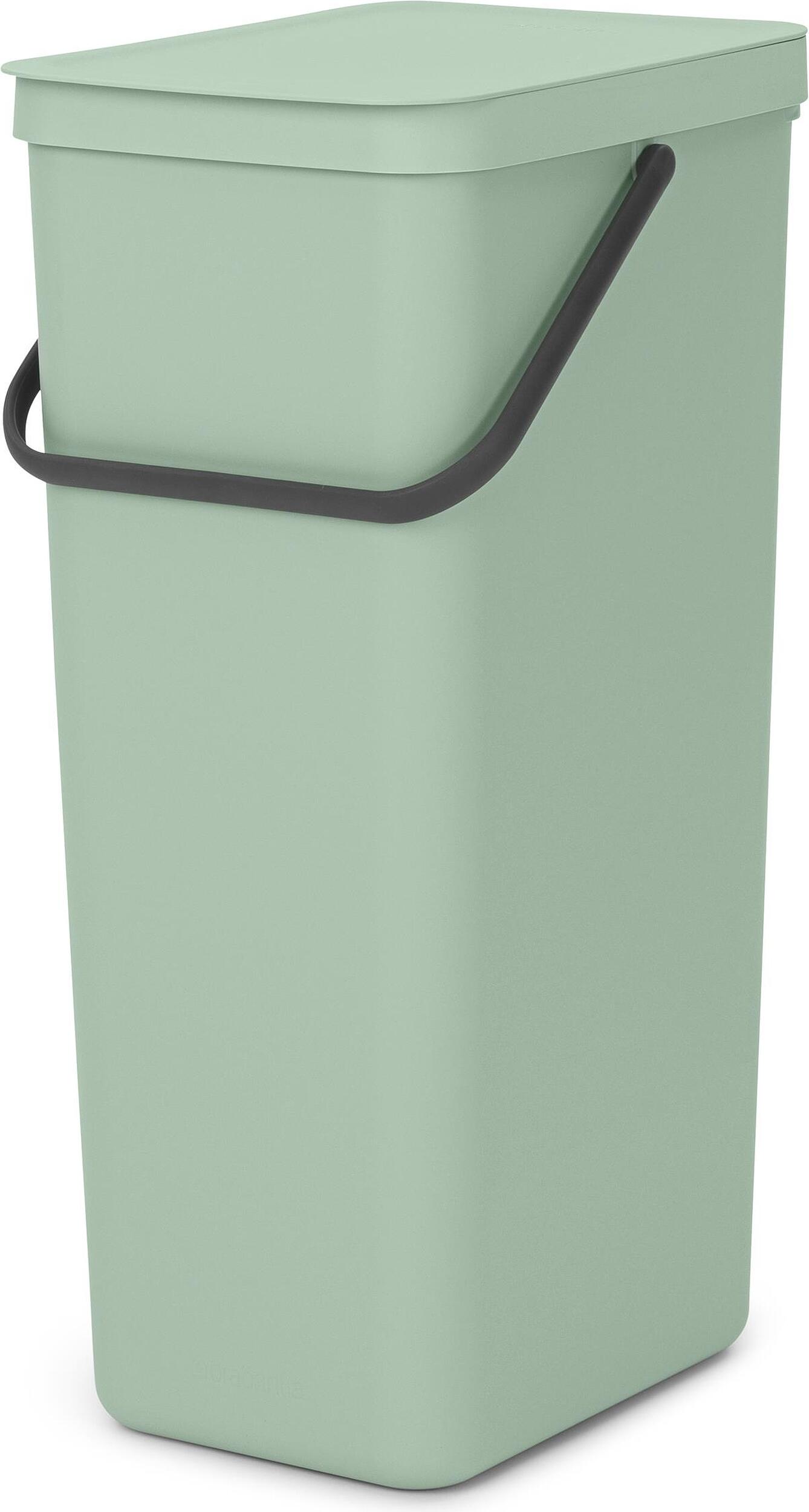 Sort & Go Korb zur Abfalltrennung 40 l jadegrün
