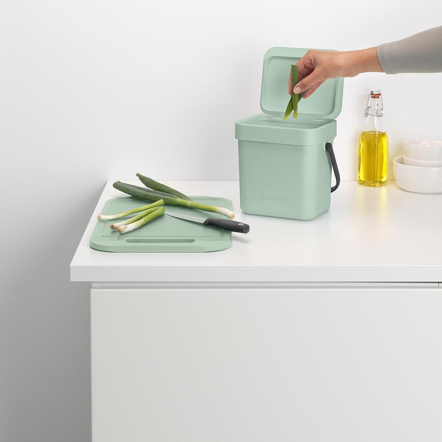 Sort & Go Koš za ločevanje odpadkov, 3 l, antraciten