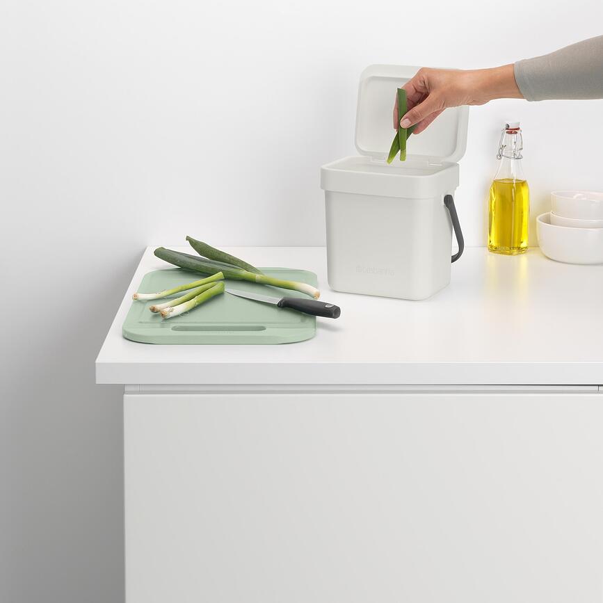 Sort & Go Koš za ločevanje odpadkov, 3 l, antraciten