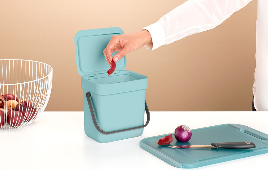 Sort & Go Koš za razvrstavanje otpada 3 L antracitni