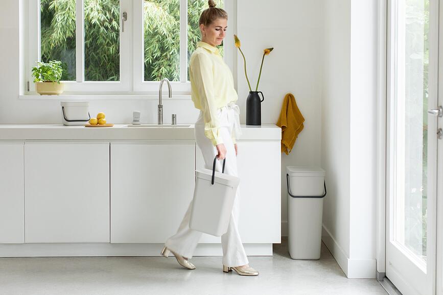 Sort & Go Kanta za Sortiranje 12 l menta