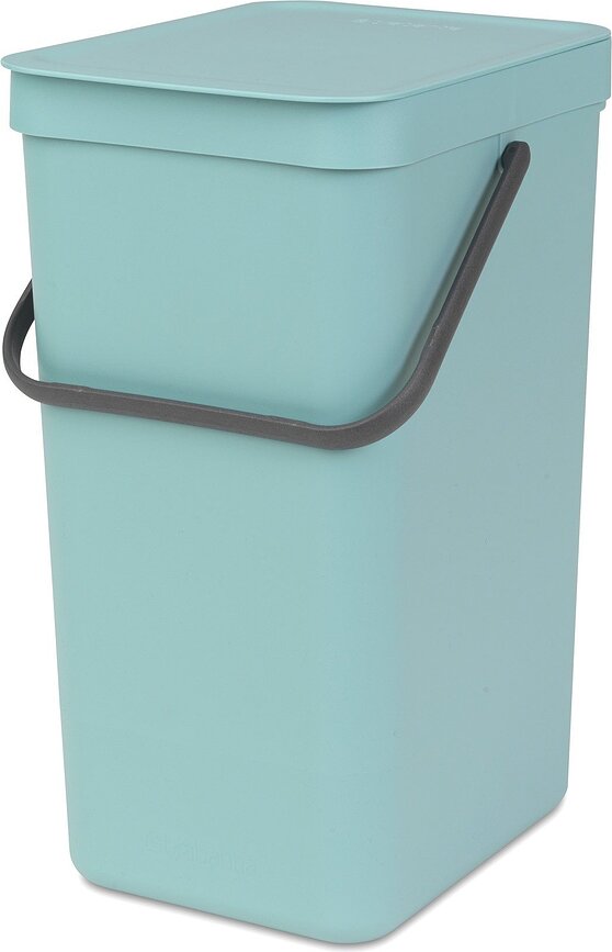 Sort & Go Poubelle de Tri 16 L, menthe