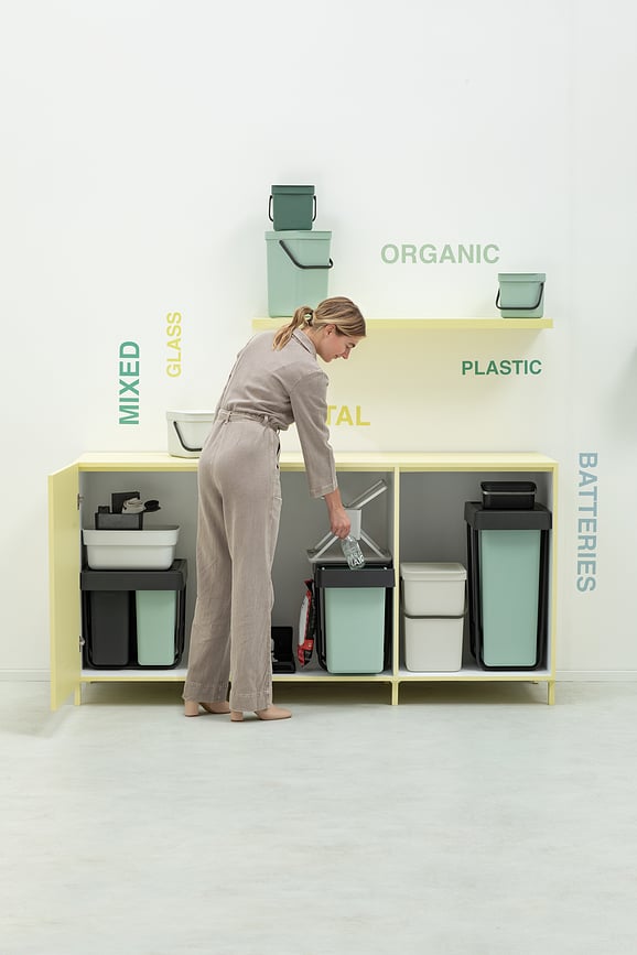 Sort & Go Poubelle de Tri triple à intégrer