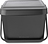 Sort & Go Stackable Mülleimer 20 l grau