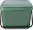 Sort & Go Stackable Mülleimer 20 l grün