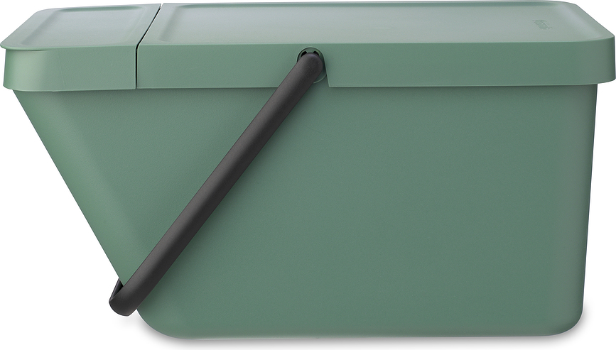 Sort & Go Stackable Poubelle empilable, 20 L, vert jade