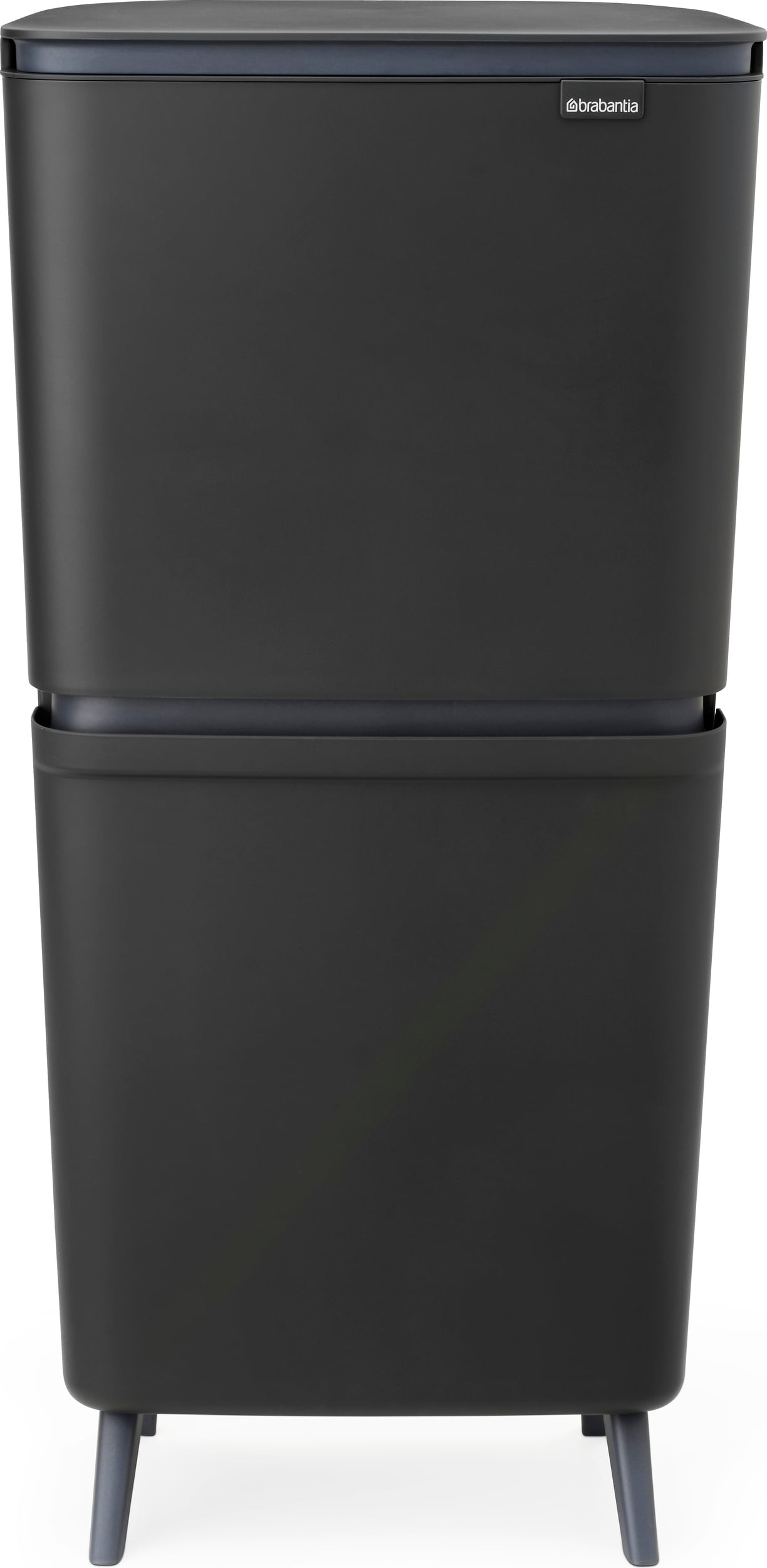 SortUp Hi Mülleimer 20 + 25 l, dunkelgrau