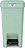 StepUp Poubelle à Pédale, 10 L, vert jade, recyclée