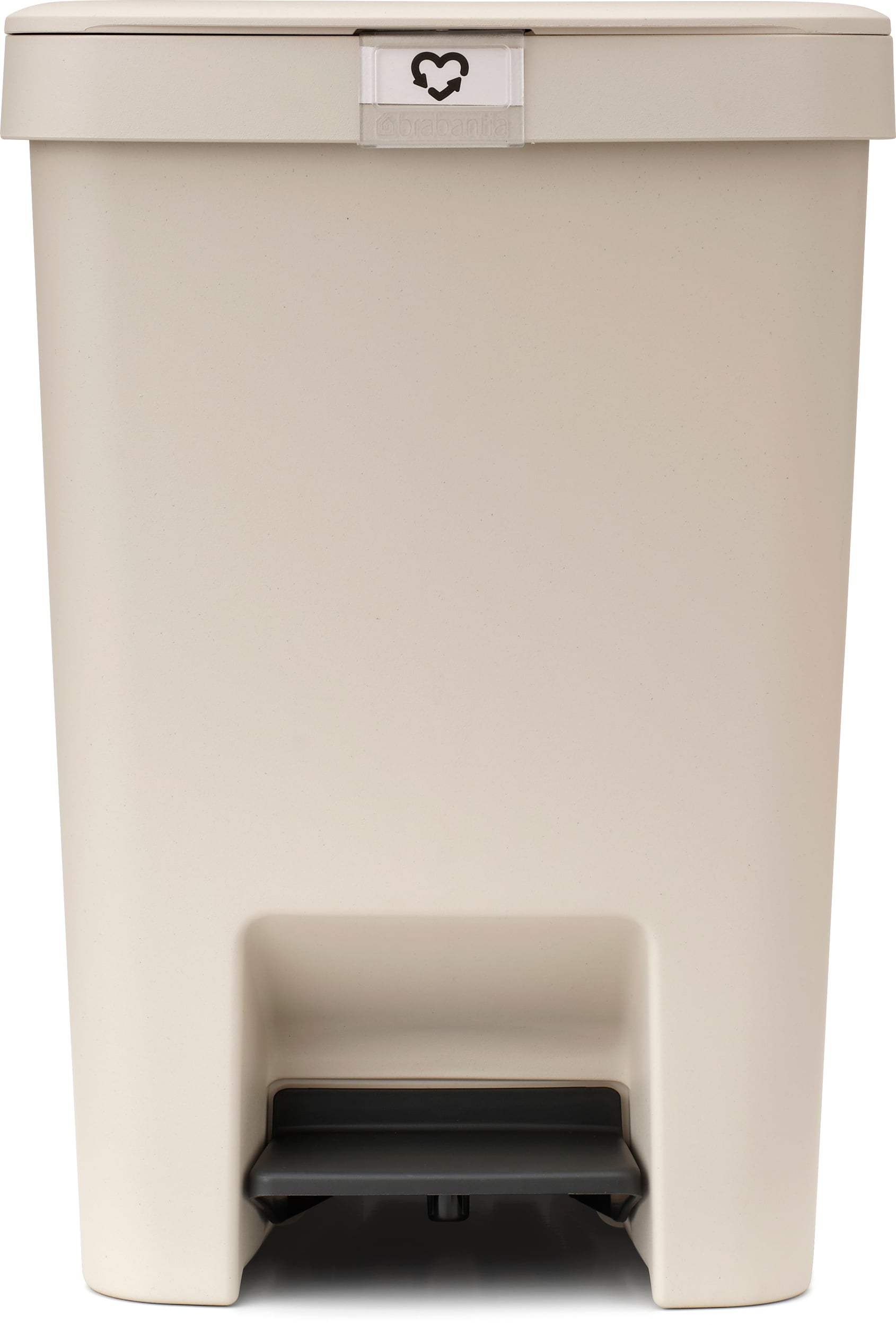 StepUp Treteimer 25 l, beige, recycelt