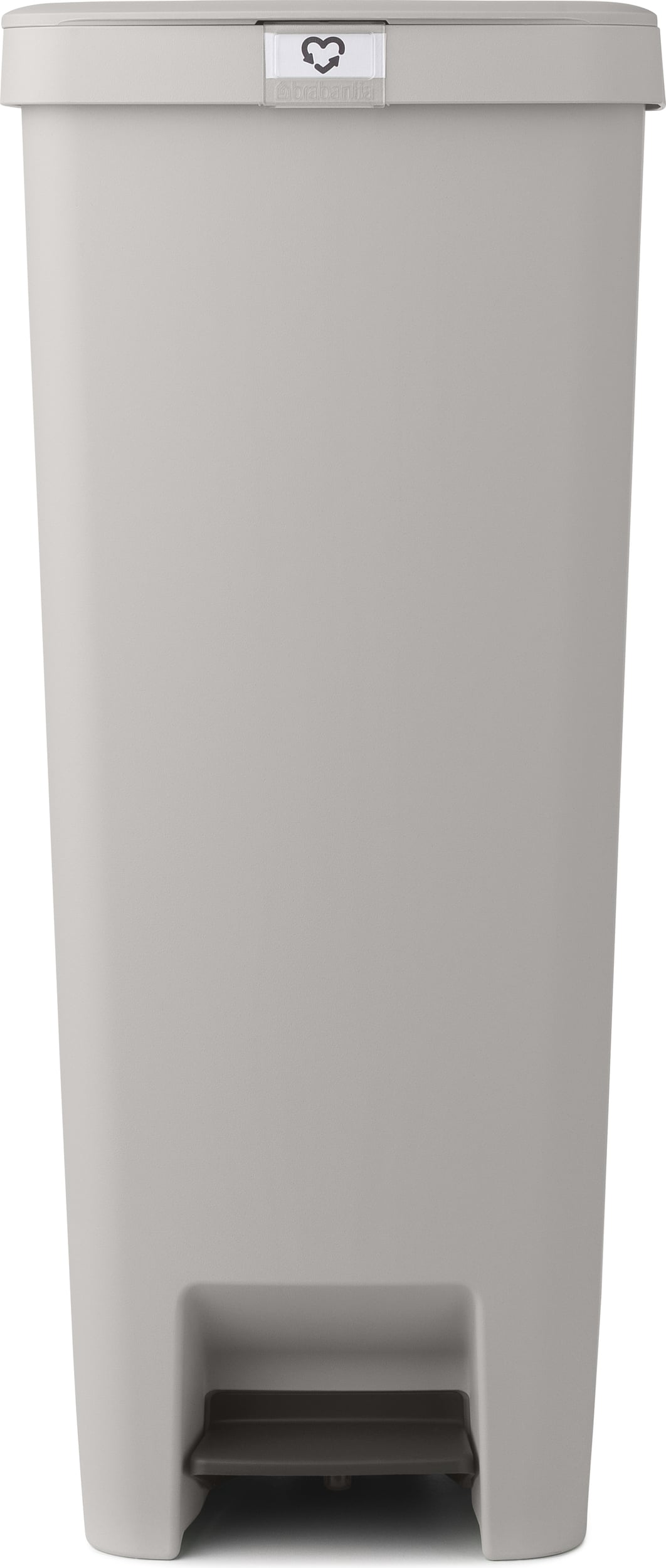 StepUp Treteimer 40 l, grau, recycelt