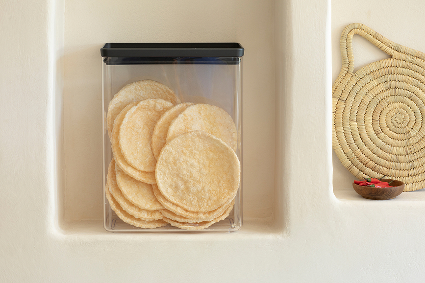 Tasty+ Boîte de conservation 1,5 L, gris foncé