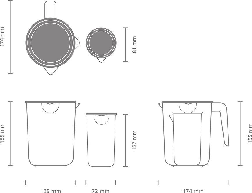 Tasty+ Cuillères Doseuses, Lot de 2