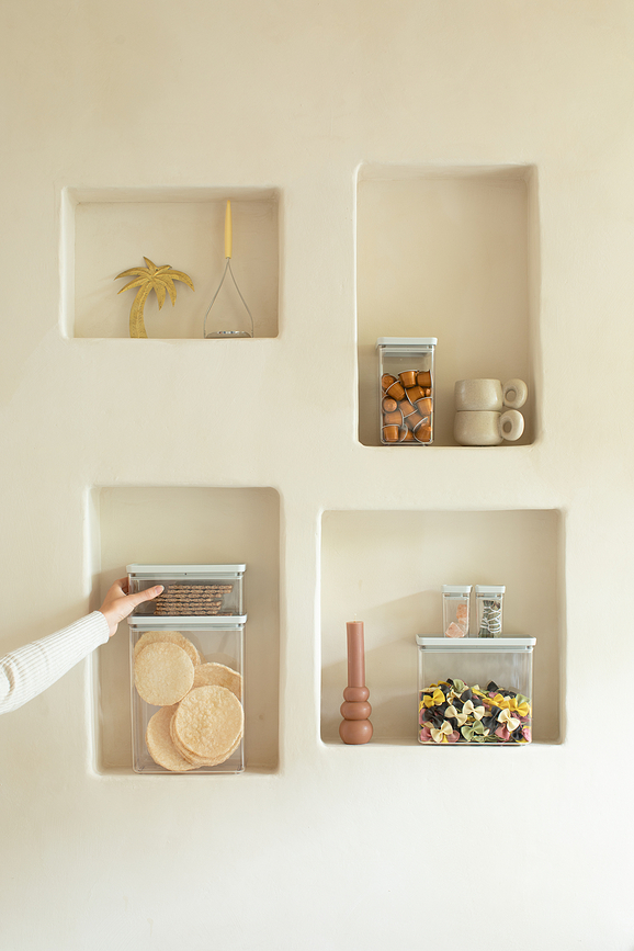 Tasty+ Δοχείο Αποθήκευσης, 3,5 L, ανοιχτό γκρι