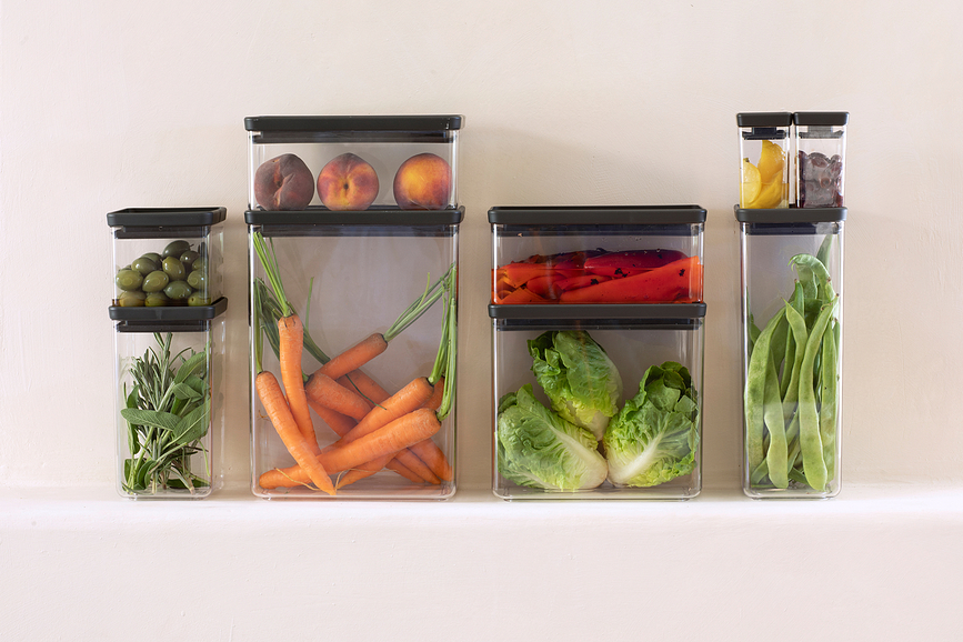 Tasty+ Δοχείο Αποθήκευσης, 1,5 L, σκούρο γκρι