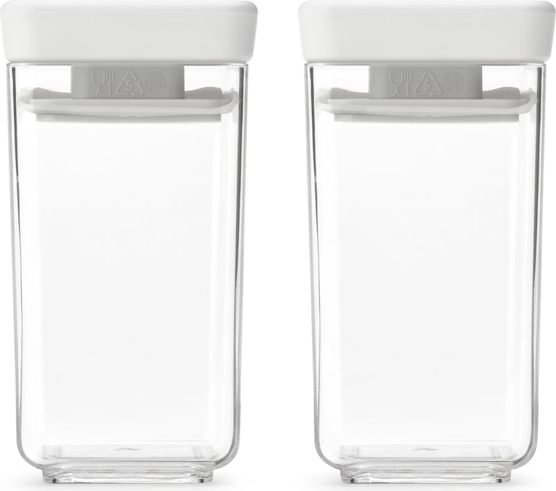 Tasty+ Küchenbehälter 150 ml hellgrau 2 St.