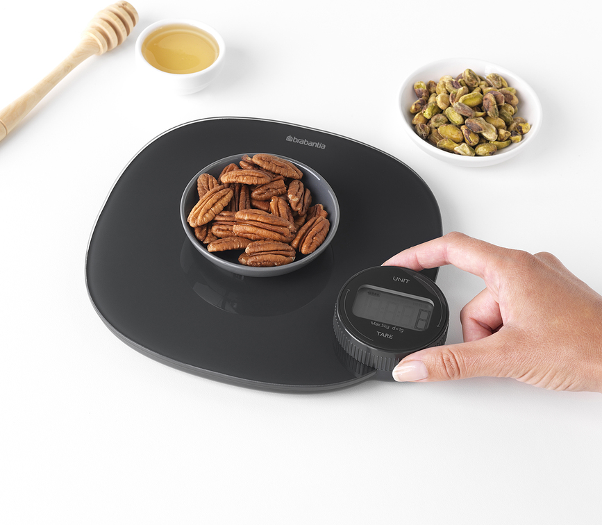 Tasty+ Kuhinjska Vaga tamnosiva