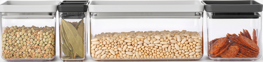 Tasty+ Kuhinjska posoda, 3,5 l, svetlo siva