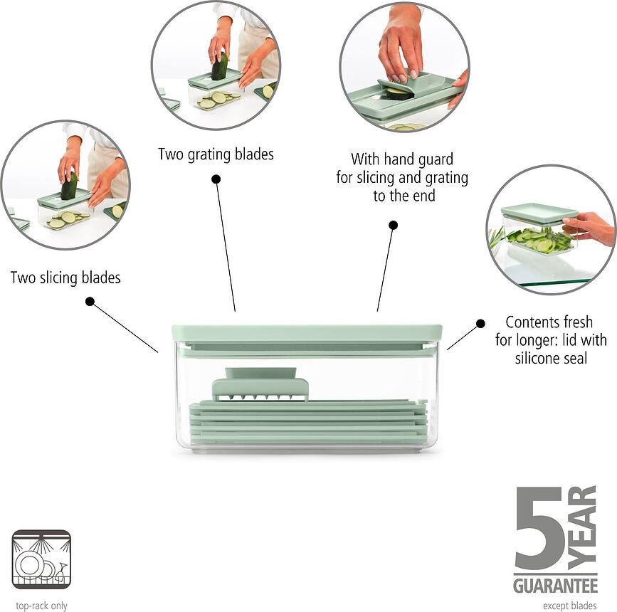 Tasty+ Mandolina z ribežem