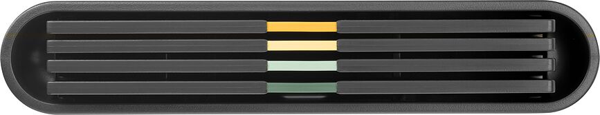 Tasty+ Planches à Découper avec support de rangement, Lot de 4