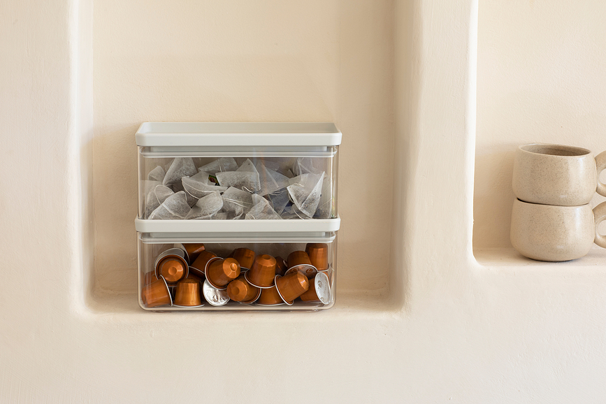 Tasty+ Kuhinjski posode, svetlo sive, 3 kosi